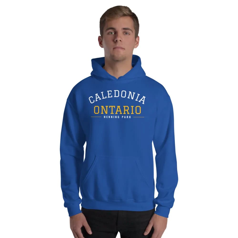 Caledonia, ON Hoodie in Royal