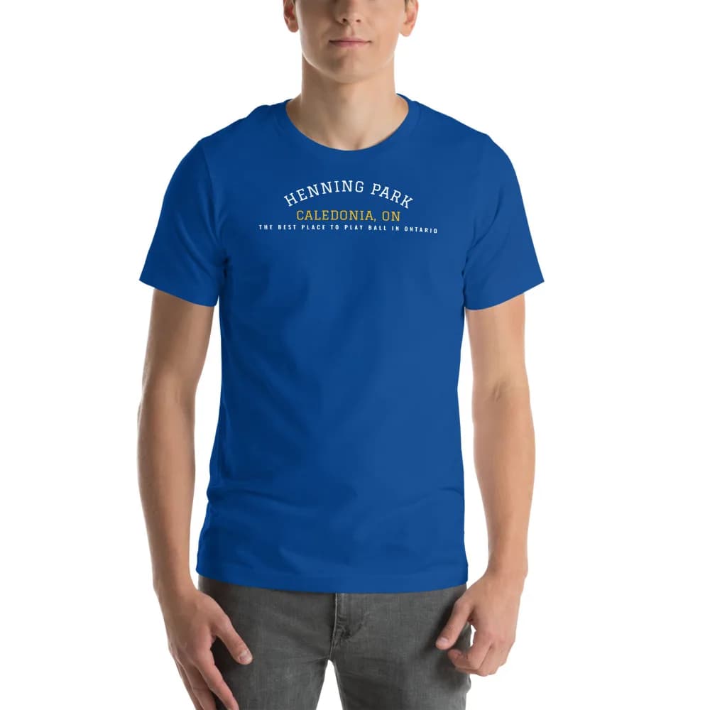 Henning Park Classic Tee in True Royal