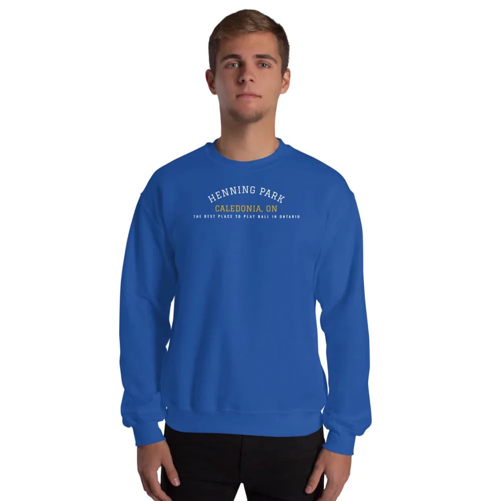 Henning Park Crewneck in Royal