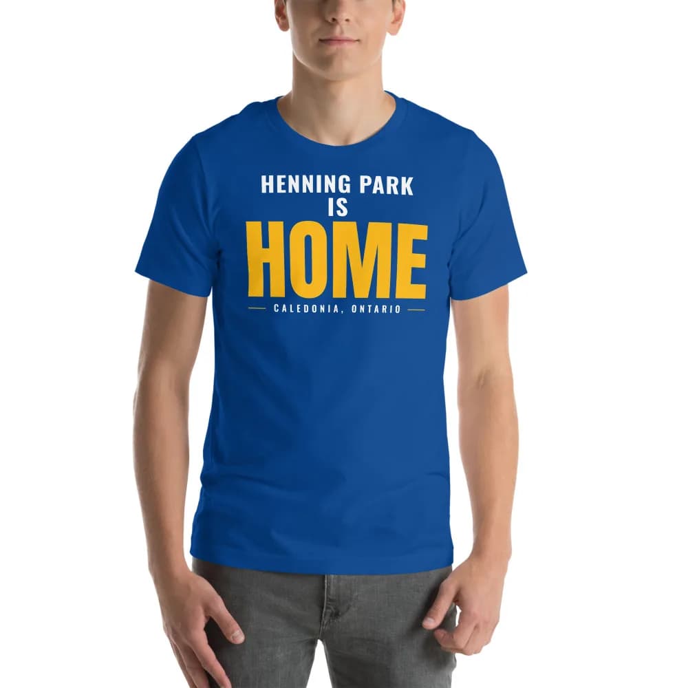 Henning Park Is Home Classic Tee in True Royal
