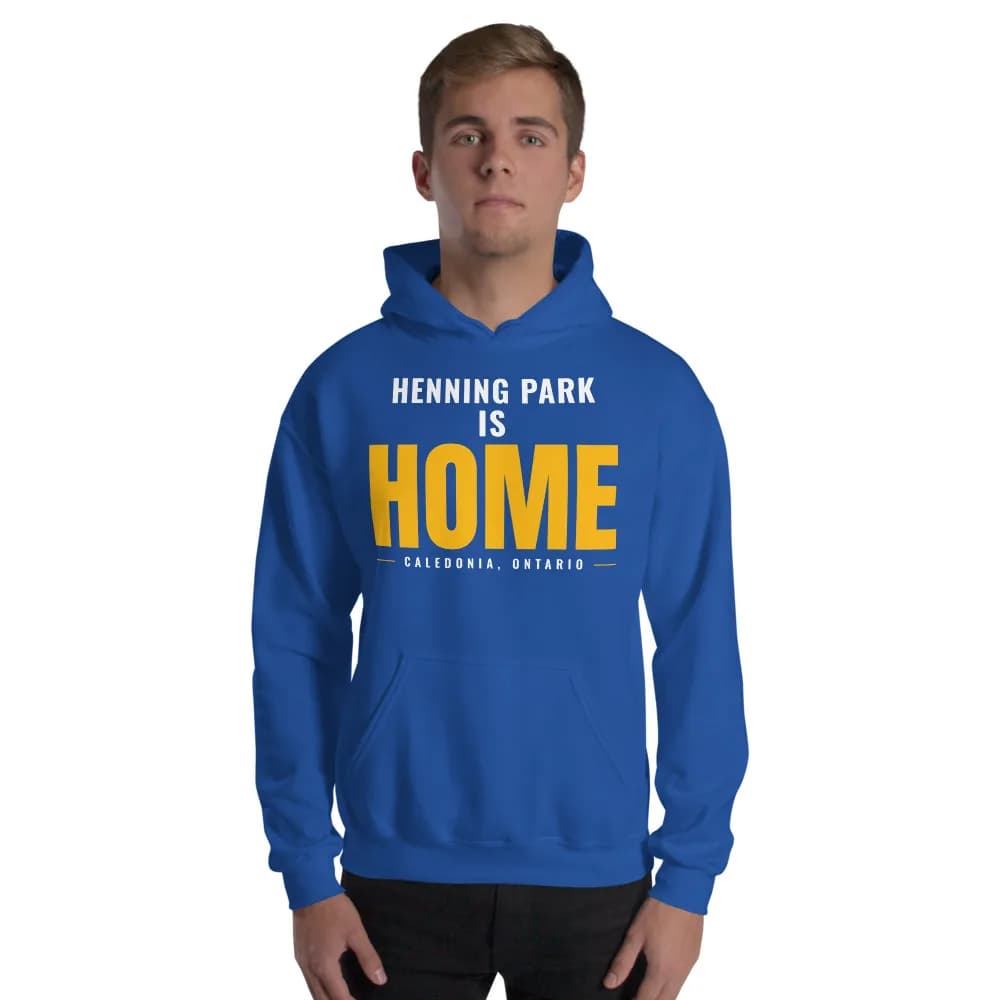 Henning Park Is Home Hoodie in Royal