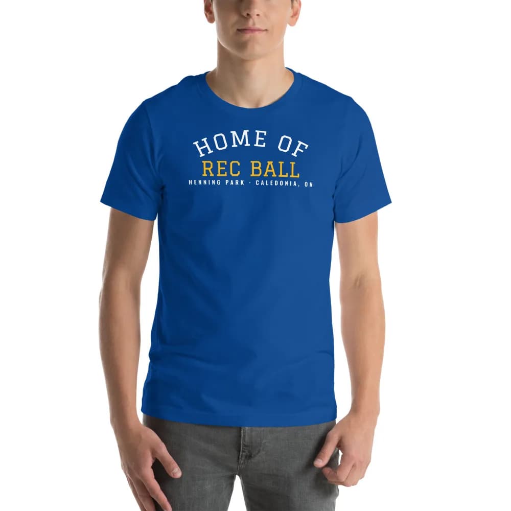 Home of Rec Ball Classic Tee in True Royal