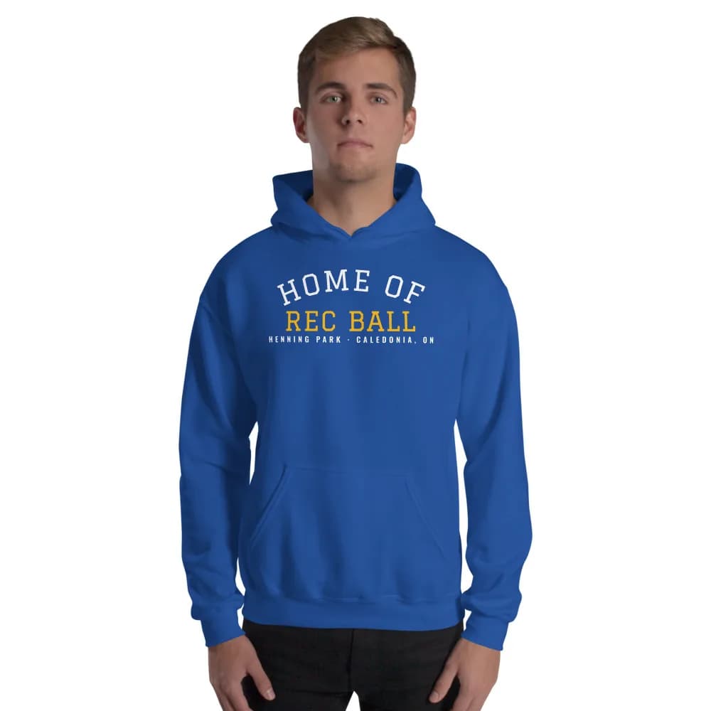 Home of Rec Ball Hoodie in Royal