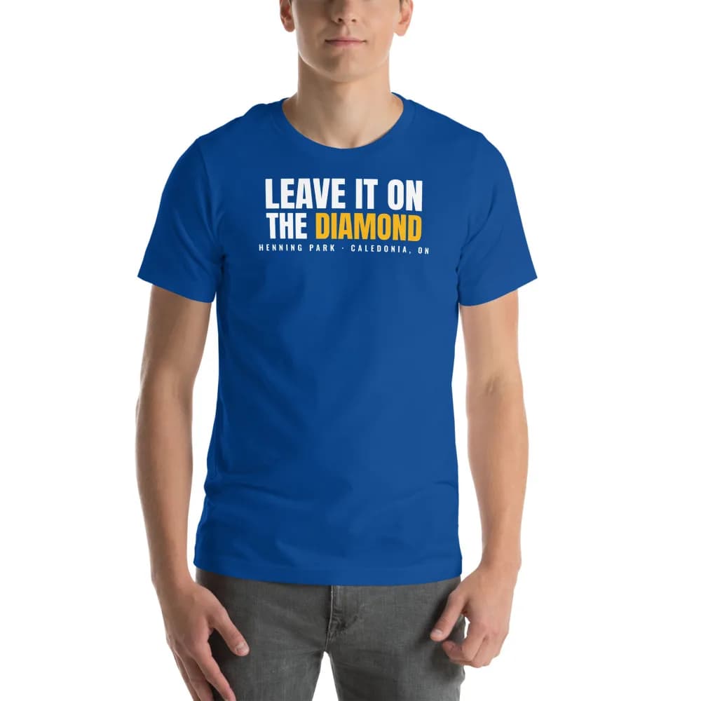 Leave It on the Diamond Classic Tee in True Royal