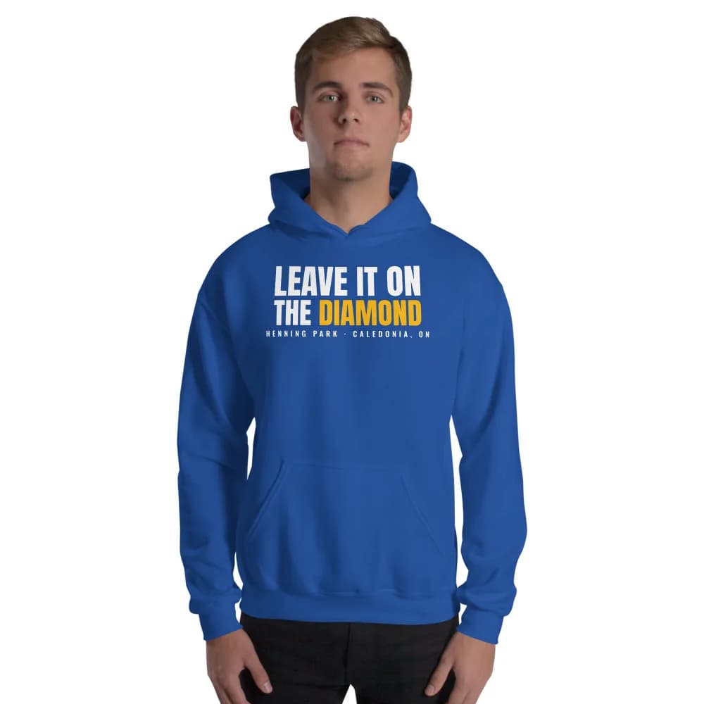 Leave It on the Diamond Hoodie in Royal