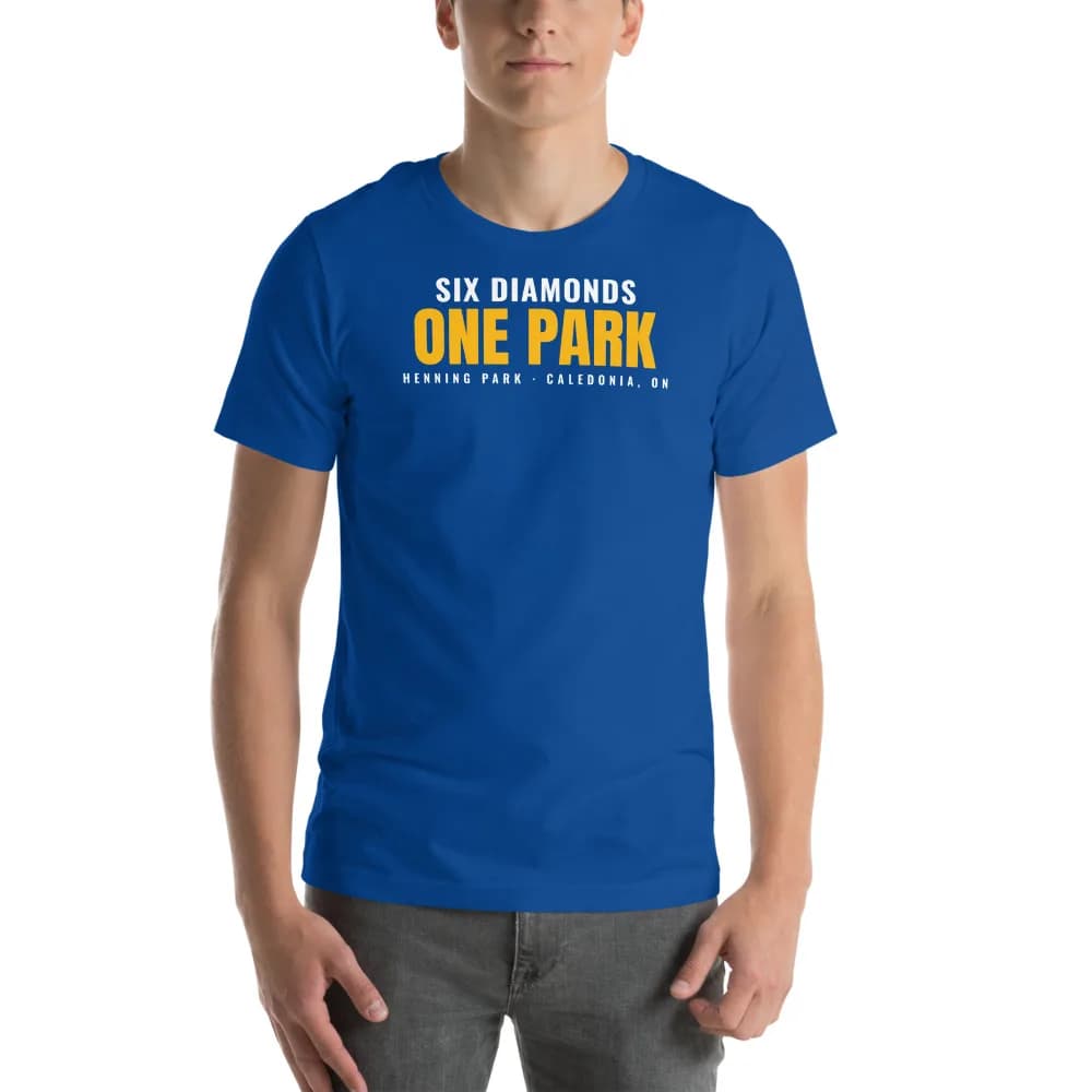Six Diamonds, One Park Classic Tee in True Royal